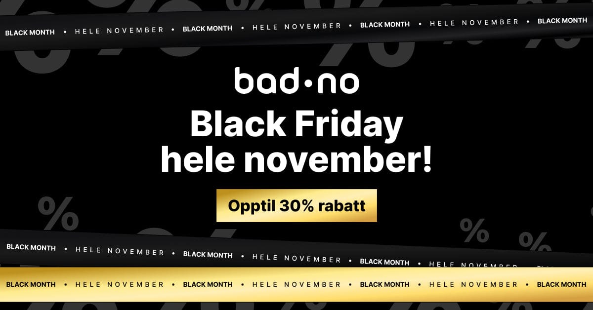 Black Friday på Bad.no