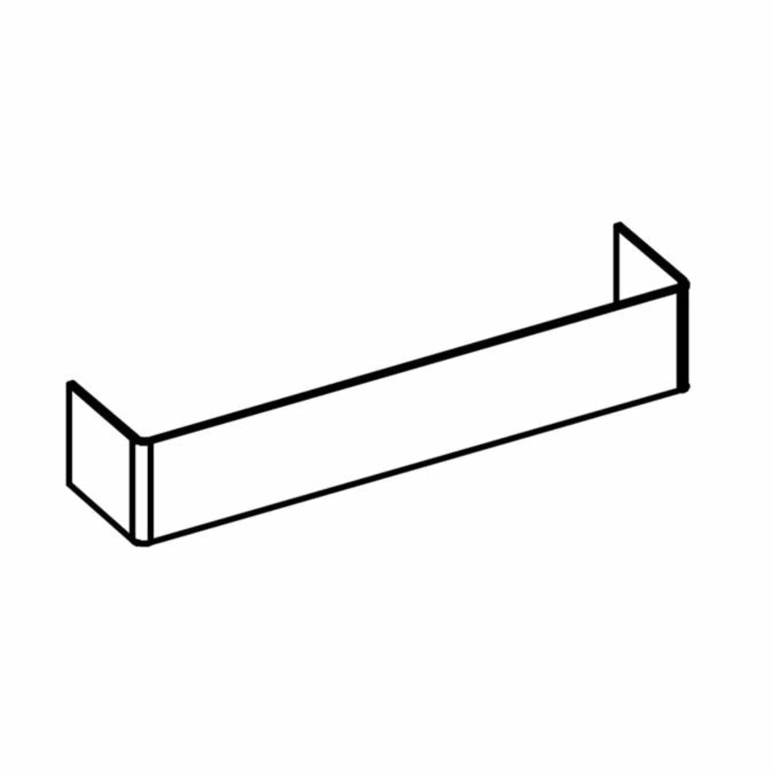 1904 Deksel grå for frittstående sisterne 1904 Reservedel toalett GRO-c