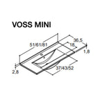 1904 Voss 3-i-1 Slim Møbelpakke dør