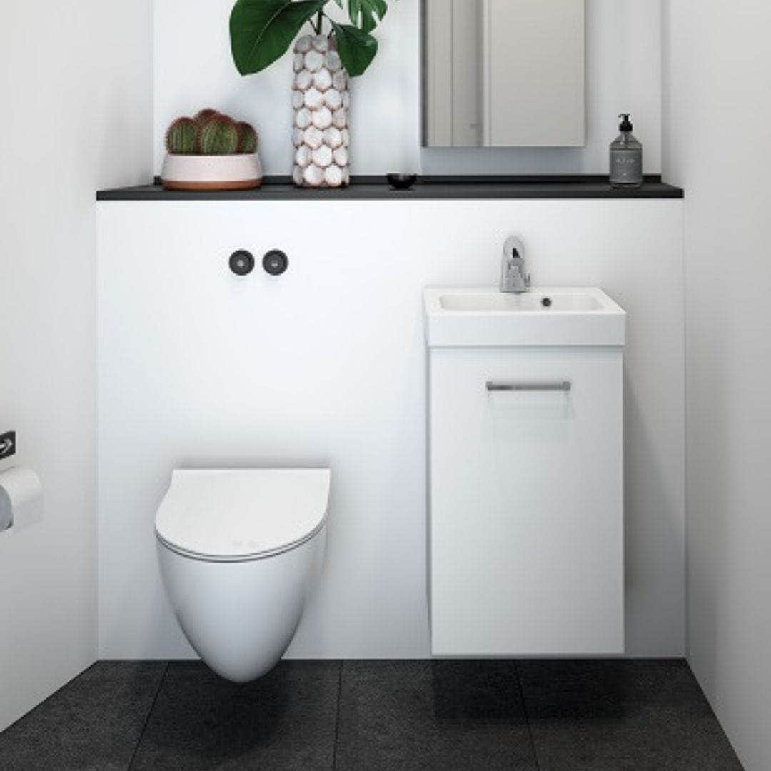 1904 Voss Mini Servant H7cm Hvit / 41cm Dansani Møbelservant GRO-6132389