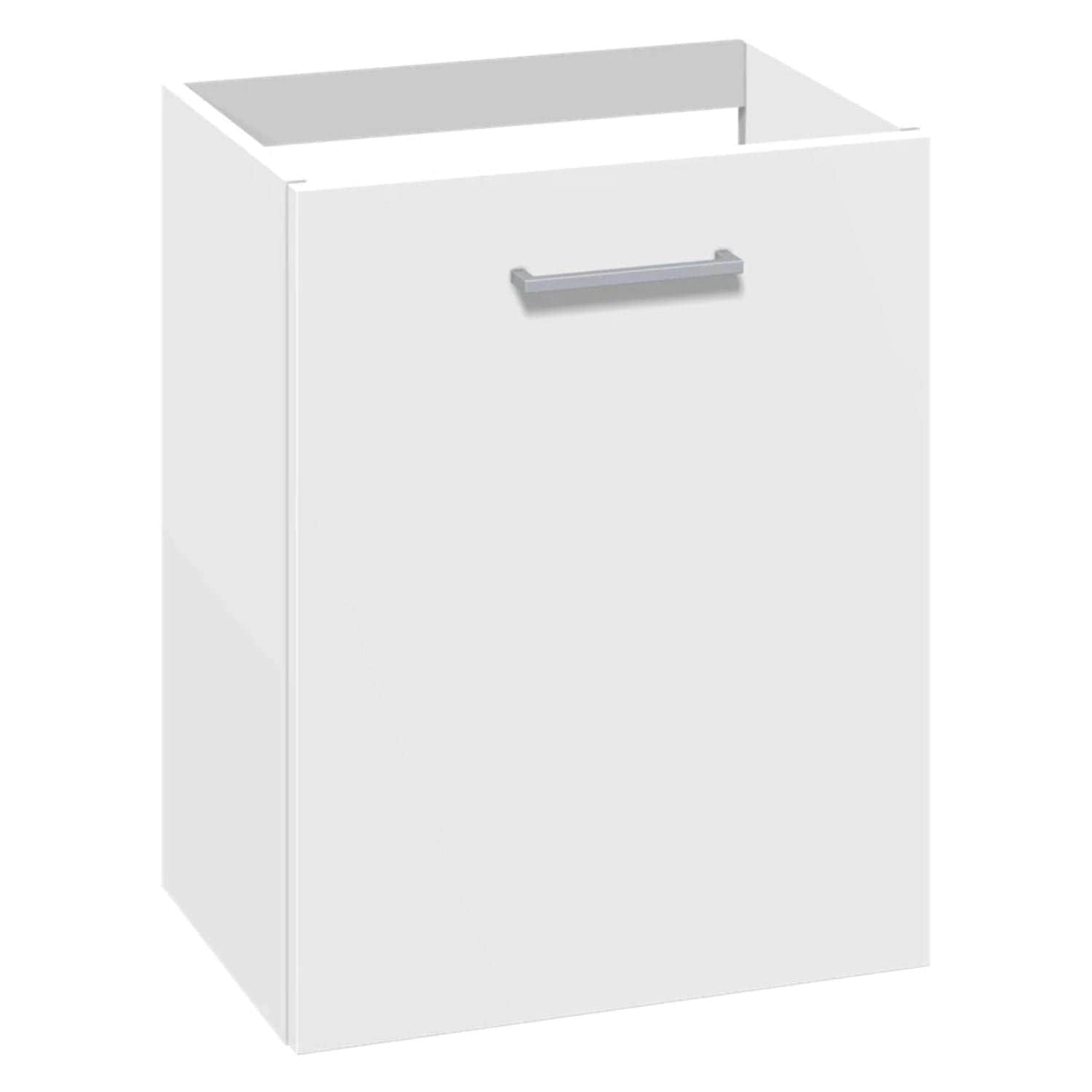 1904 Voss Slim Servantskap med 1 dør Hvit matt / 50cm / Høyre hengslet 1904 Servantskap GRO-7041014