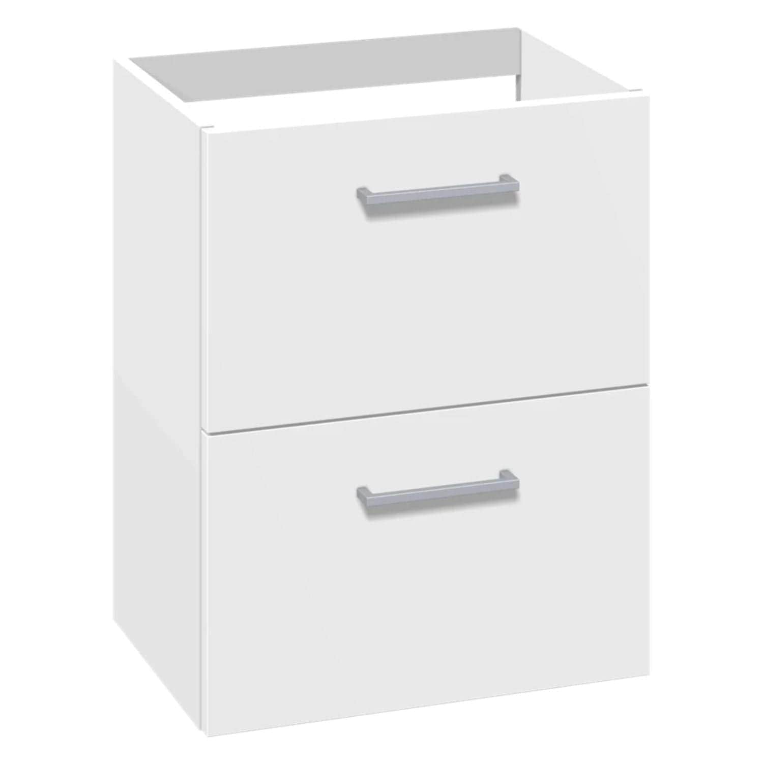 1904 Voss Slim Servantskap med 2 skuffer Hvit matt / 50cm 1904 Servantskap GRO-7041017