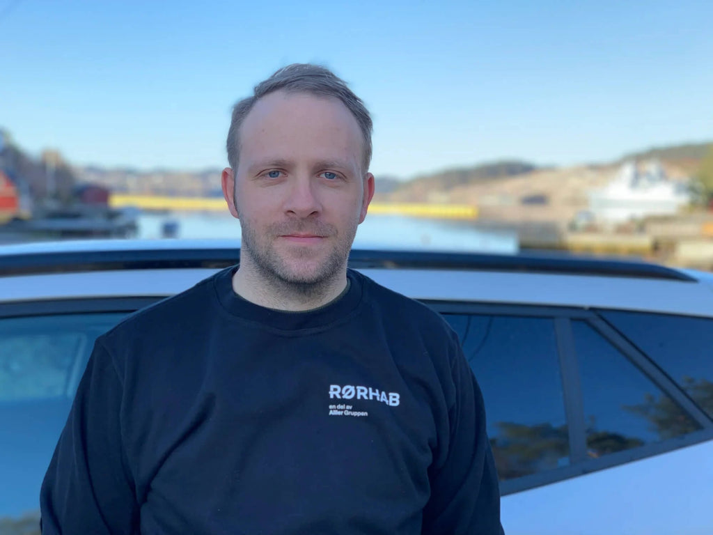 Henning Walle, daglig leder i RørHab Bergen