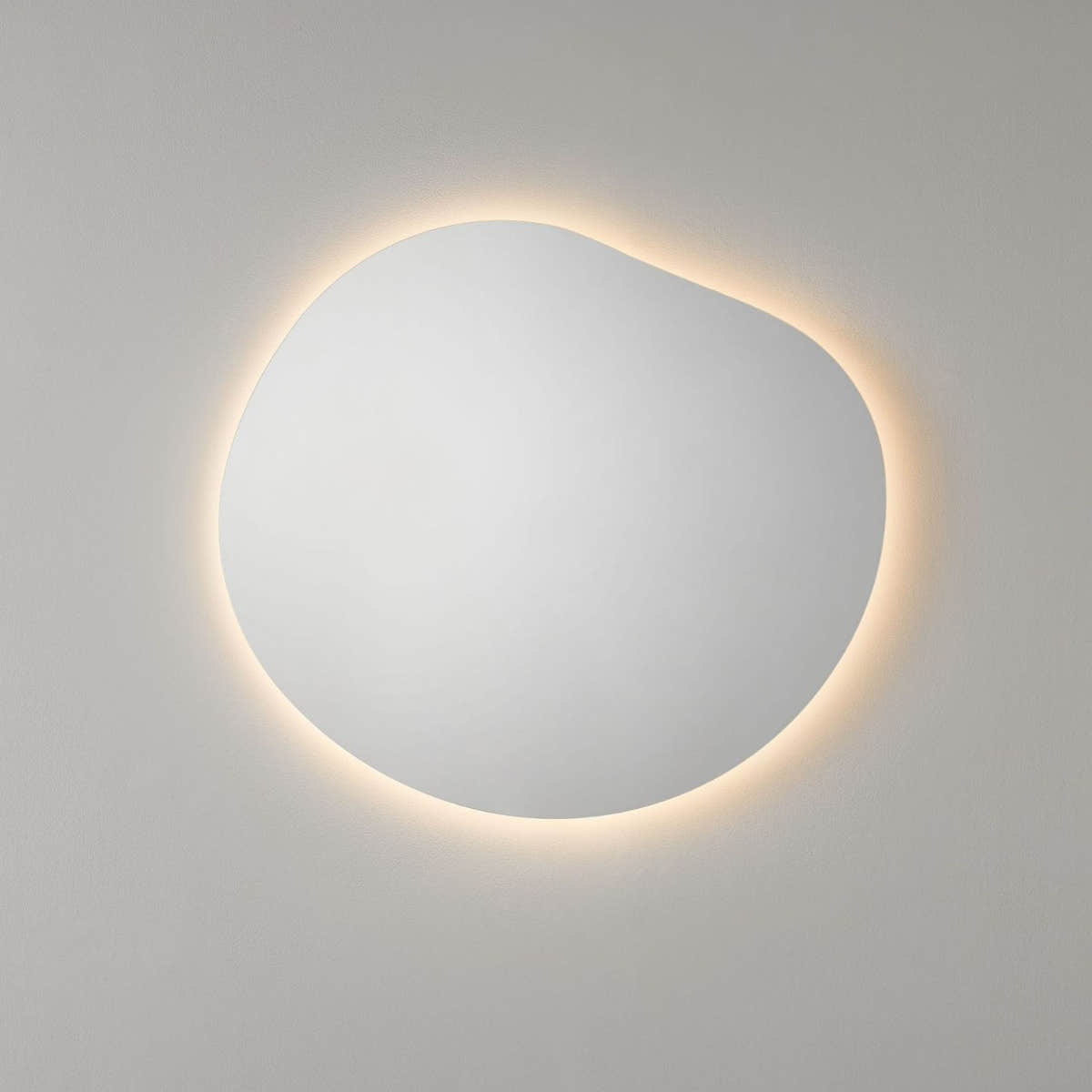 Korsbakken Organic speil med lys uten dimmer 90cm Korsbakken Baderomsspeil KO-108800083