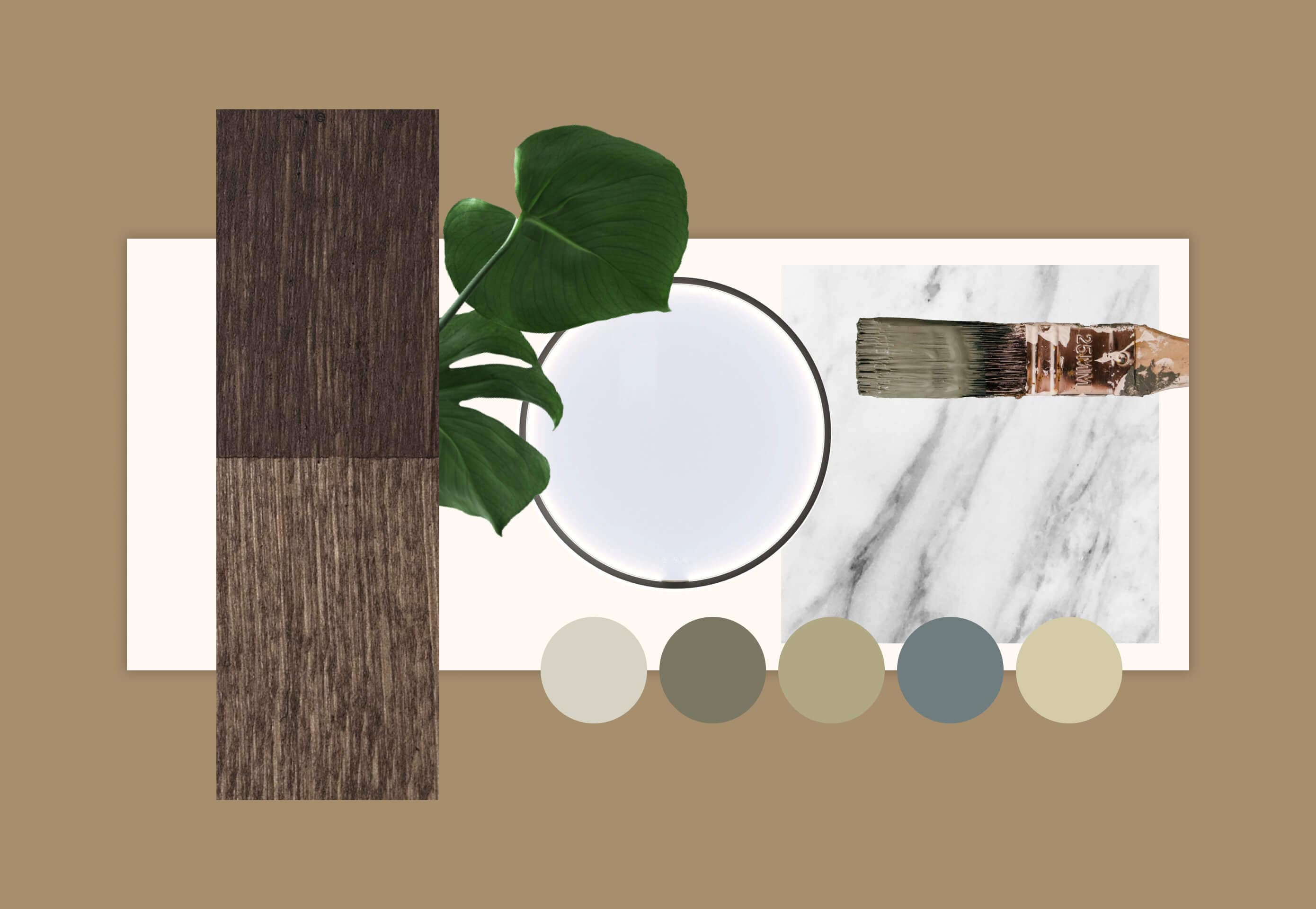 Moodboard for fargene fra Sommerhytta 2023