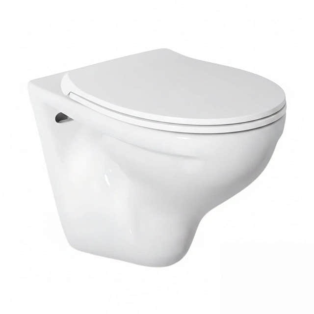 A-collection A4 LUX Vegghengt Toalett Hvit A-collection Vegghengt toalett BUN-AHL6068488