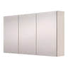 A-collection Fovere 2.0 Speilskap Hvit / 120cm 3 dører A-collection Speilskap GRO-7042092