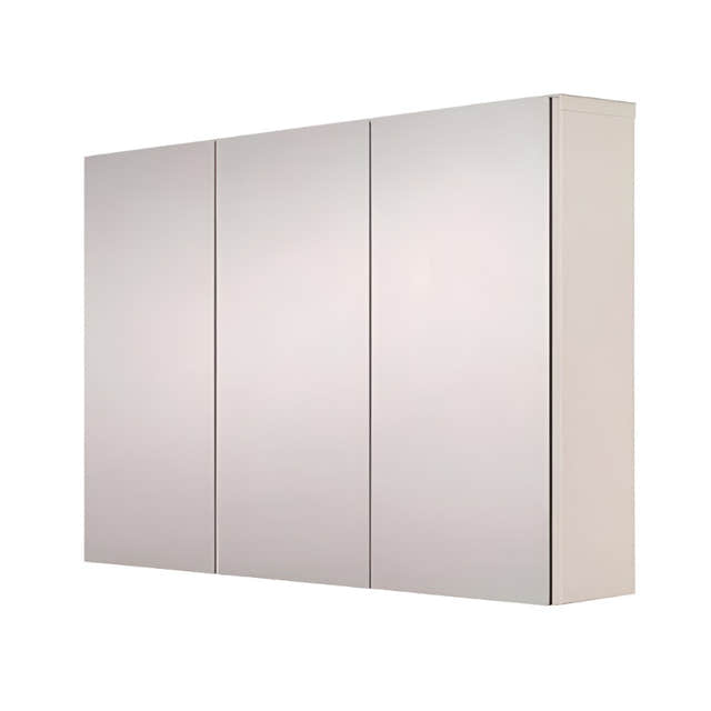 A-collection Fovere 2.0 Speilskap Hvit / 90cm 2 dører A-collection Speilskap GRO-7042091