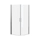A-Collection Imber Buet Dusjhjørne 80-90 Krom / 80x80cm / Klart glass A-collection Dusjhjørne AHL-6312025