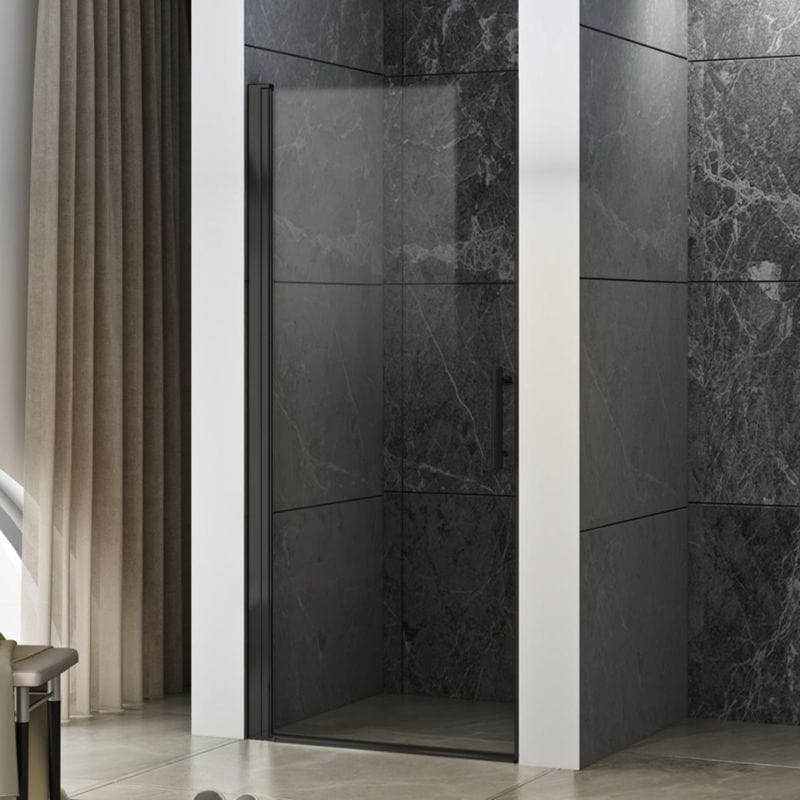 A-collection Imber II Black Dusjdør - Rett Svart matt / 70cm A-collection Dusjdør GRO-6311825