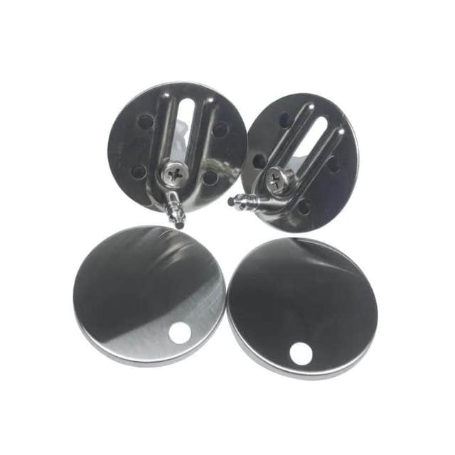 A-collection Omea hengsler for klosettsete Krom A-collection Reservedel toalett AHL-6191696