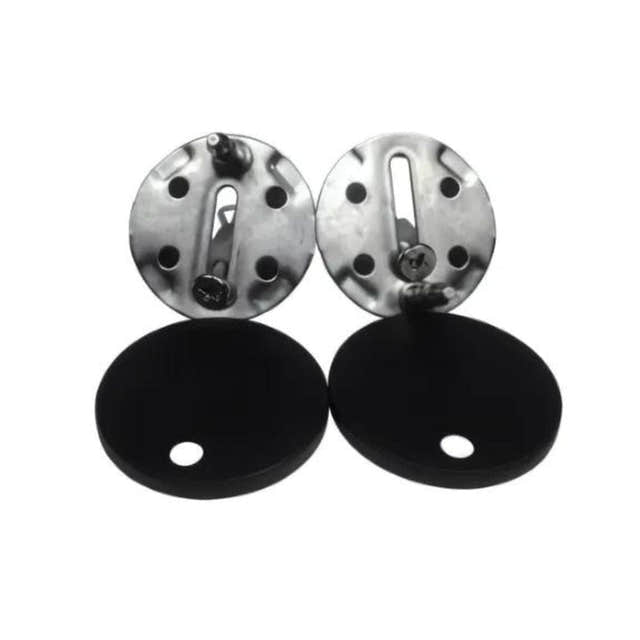 A-collection Omea hengsler for klosettsete Svart A-collection Reservedel toalett GRO-6191698