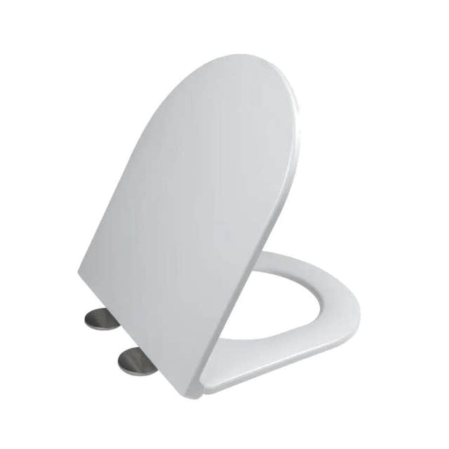 A-collection Omea Slim SC/QR Toalettsete Hvit A-collection Toalettsete AHL-6191695