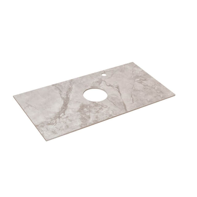 A-Collection Topplate til Servantskap Lys grå / 90cm A-collection Benkeplate bad GRO-7042367