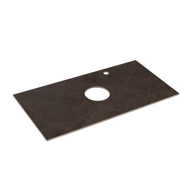 A-Collection Topplate til Servantskap Mørk grå / 90cm A-collection Benkeplate bad GRO-7042373