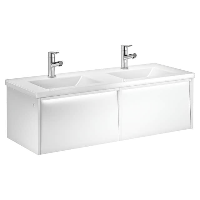 A-collection Vivere Servantskap med LED-belysning Hvit / 120cm A-collection Servantskap GRO-7042061