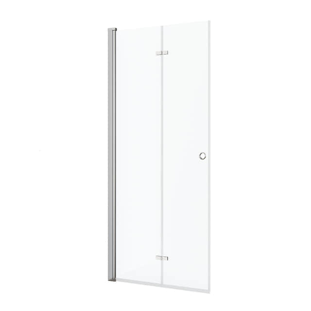 A-collection VIVO Foldedør Krom / 70cm / Klart glass A-collection Dusjdør AHL-1438950