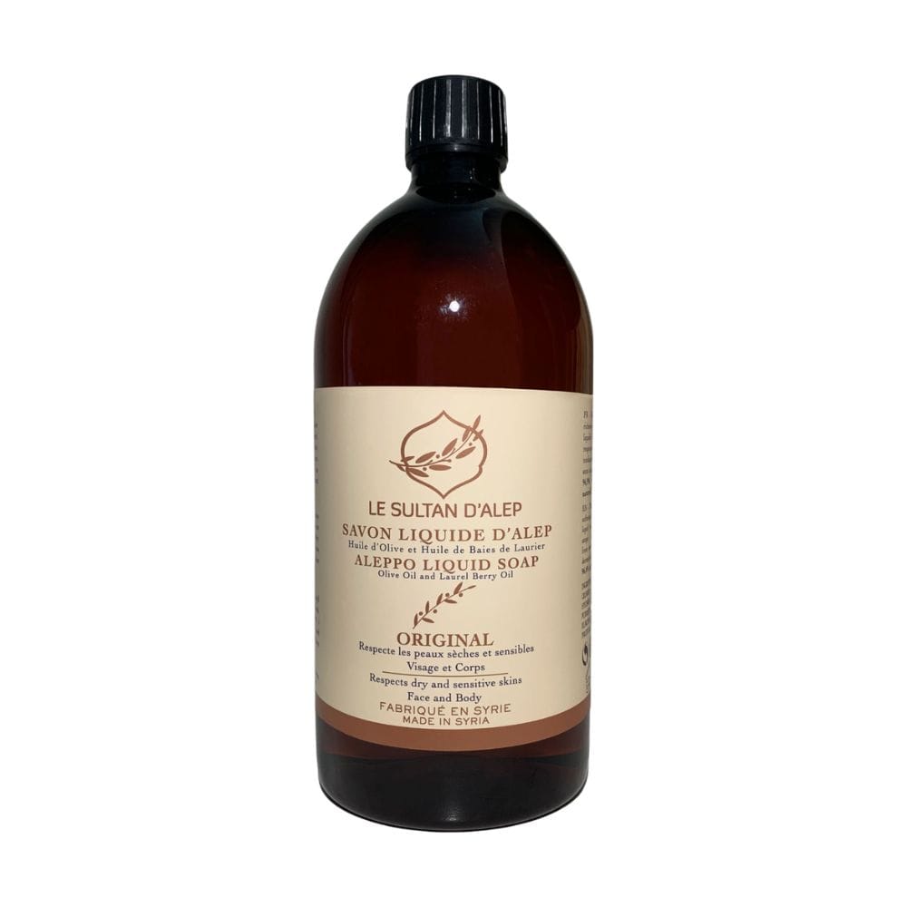 Aleppo Flytende Såpe 1000ml Klassisk Aleppo Dusjsåpe TER-Asliq/20L/1000
