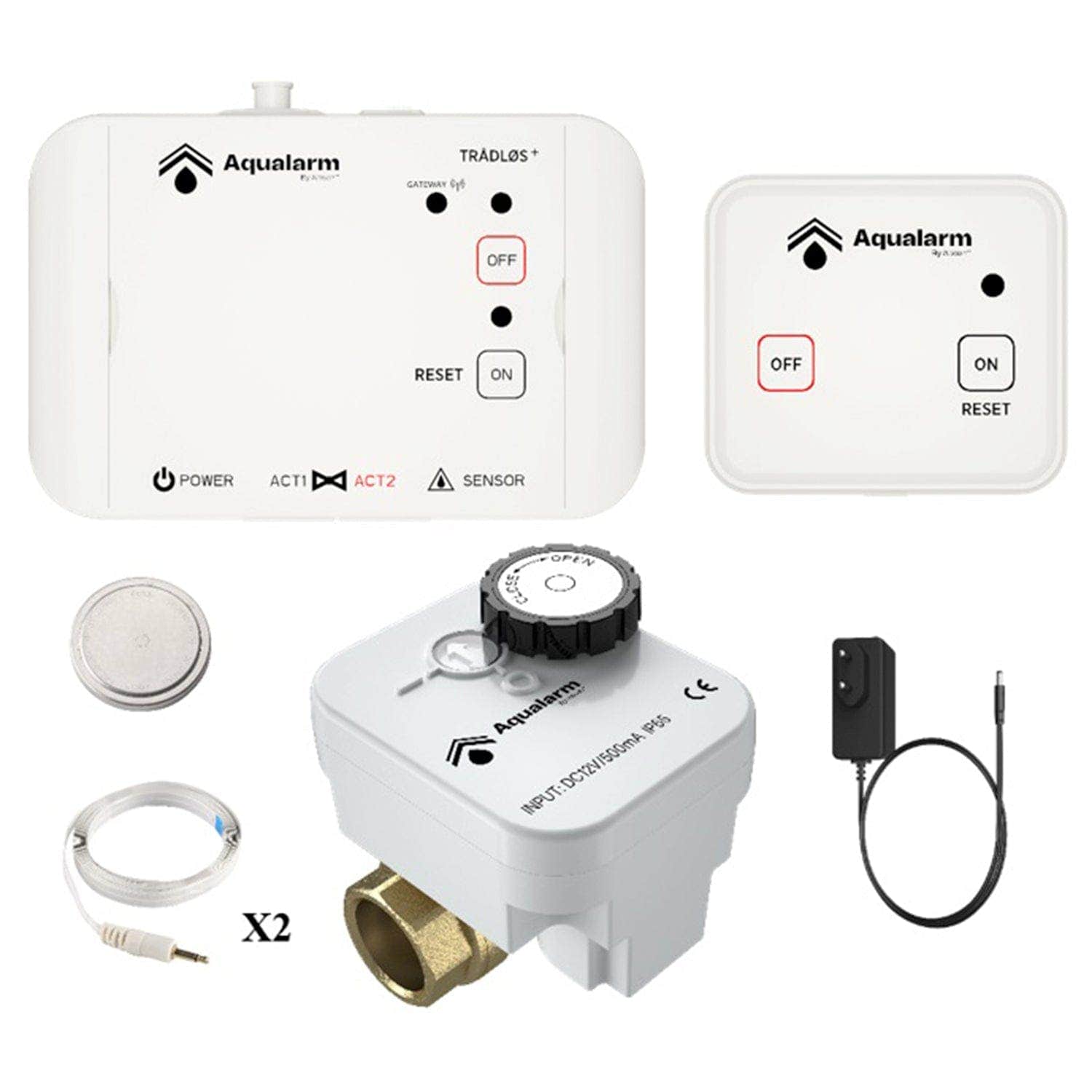 Altech Aqualarm 3/4" trådløs Bad.no GRO-5648768