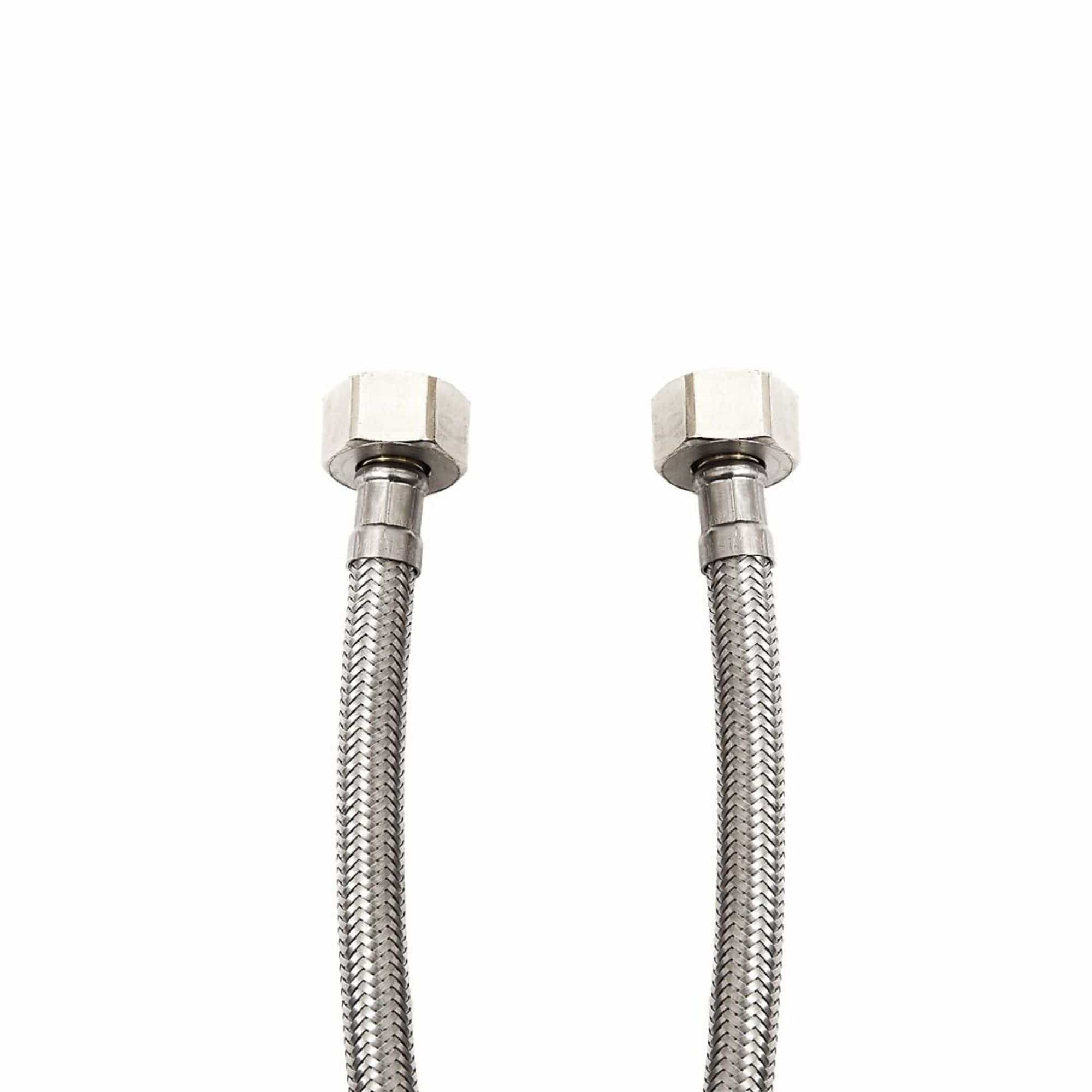 Altech DN8 Fleksibel Trykkslange Rett-Rett / 40cm / 1/2"x1/2" Altech Dusjtilbehør DAL-9301521