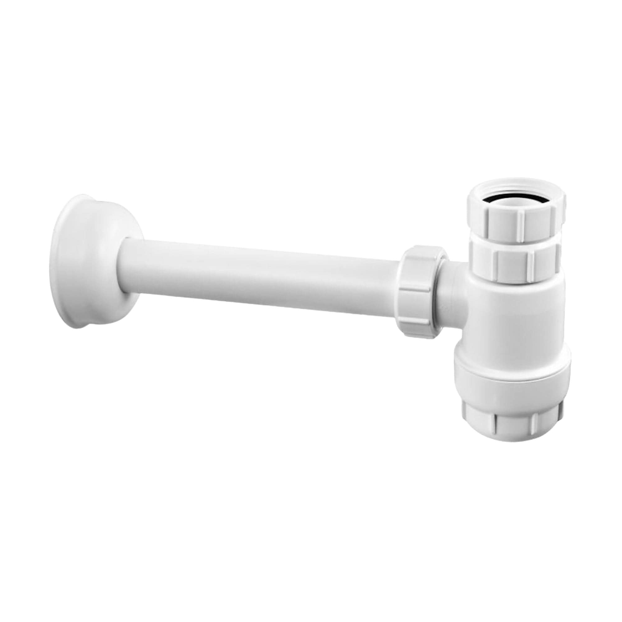 Altech Flaskevannlås 1 1/4"X32mm Med 32mm rør L 230mm Hvit Altech Vannlås DAL-4520372