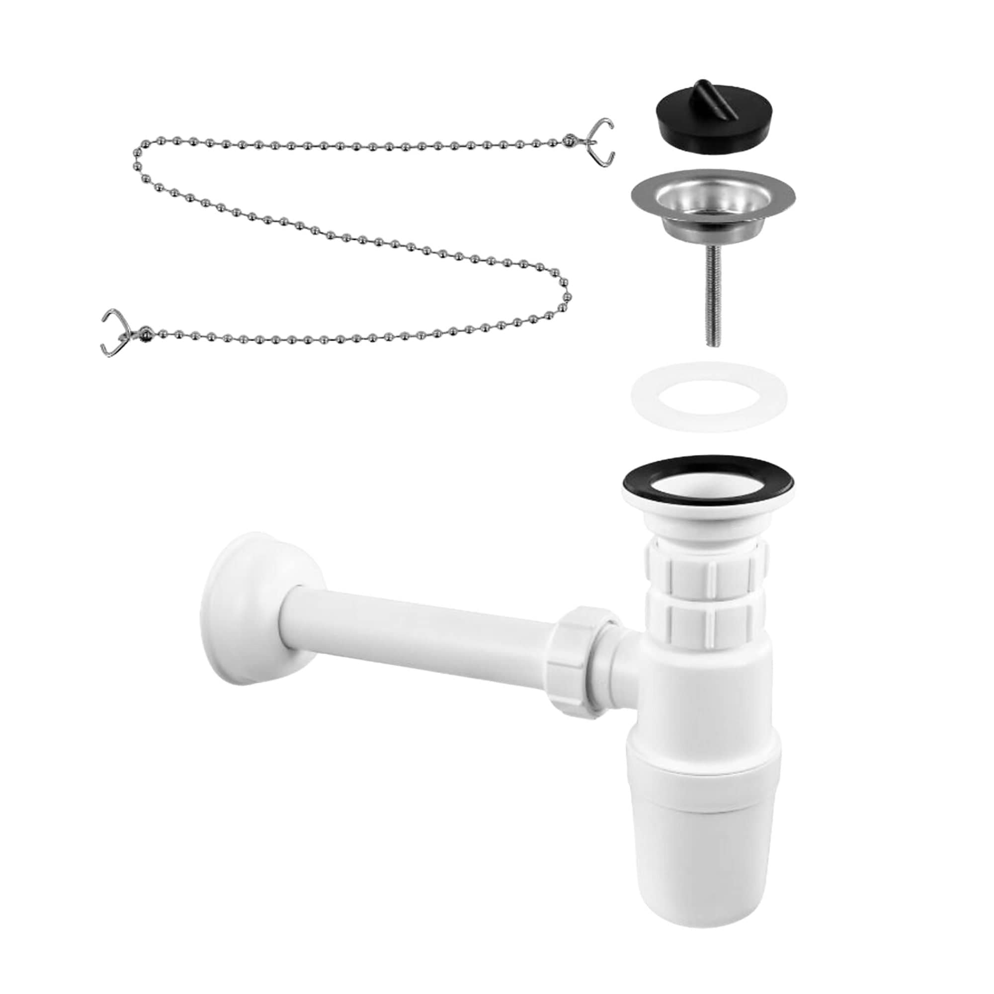 Altech Flaskevannlås kombi 1 ¼″ × 32/40 mm Hvit / 1 1/4"X32mm Altech Vannlås DAL-4520367