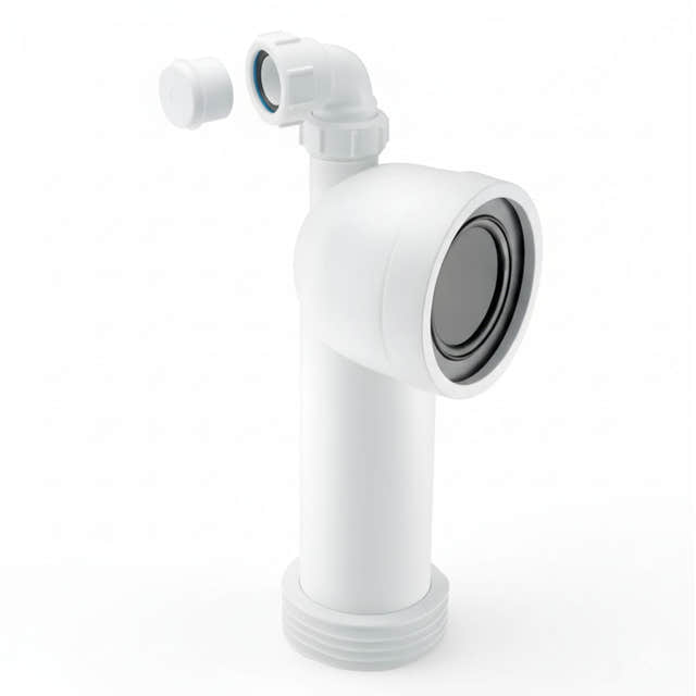 Altech Klosettbend 90° med Ekstra uttak 110mm Altech Reservedel toalett DAL-6188581