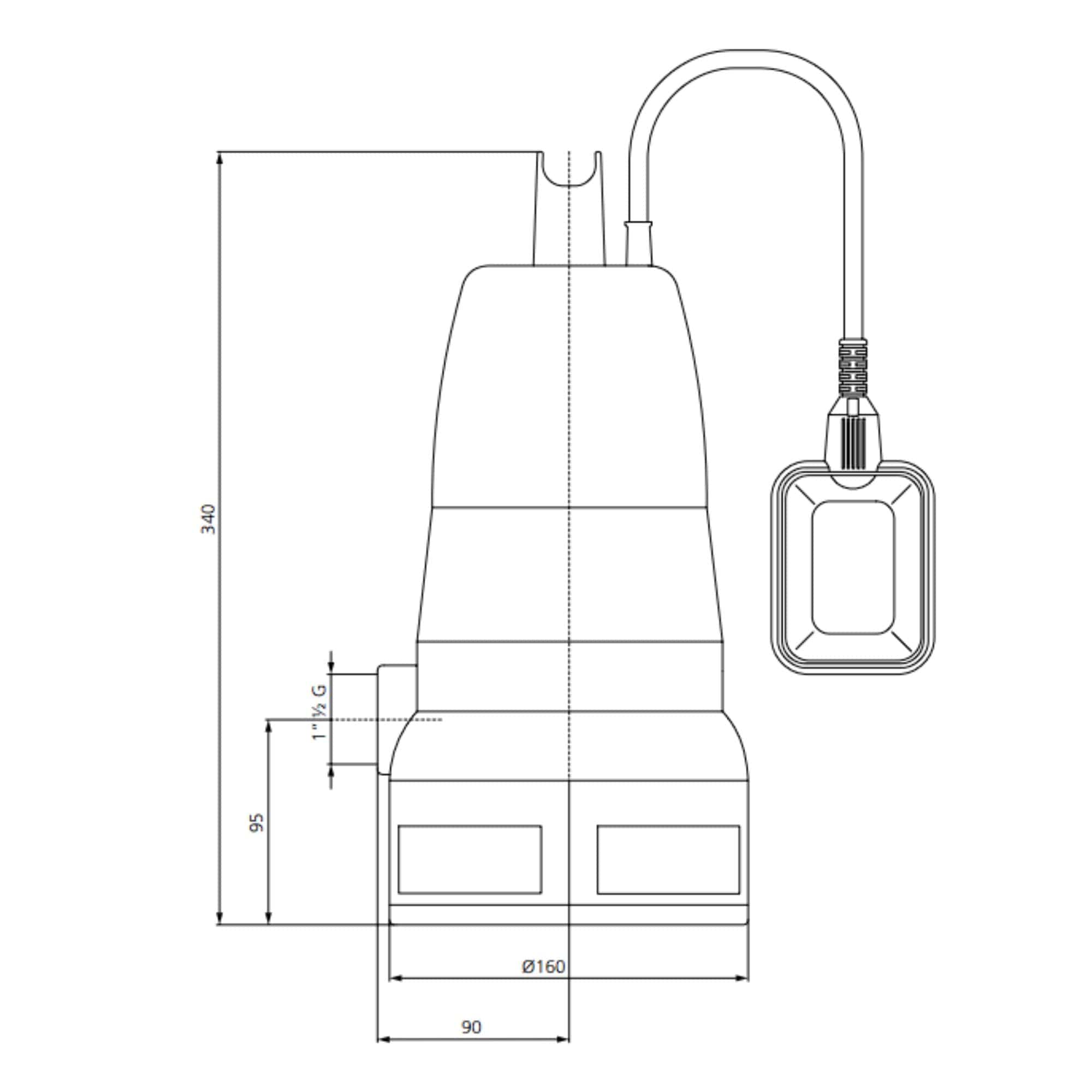 Altech LPD400 Lensepumpe Altech Lensepumpe DAL-9045988
