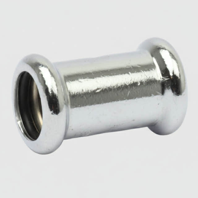 Altech Muffe forkrommet 12-15mm 16270 12mm Altech Muffe pressfitting DAL-5056435
