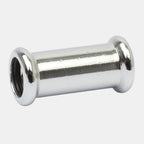 Altech CU Muffe Pressfitting lang - forkrommet