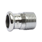 Altech CU Nippelmuffe Pressfitting - forkrommet