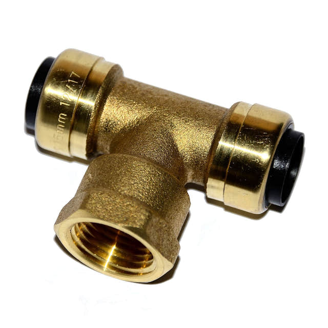 Altech Push Tappevann T-rør 15x1/2"x15mm Altech T-rør PE DAL-5114962