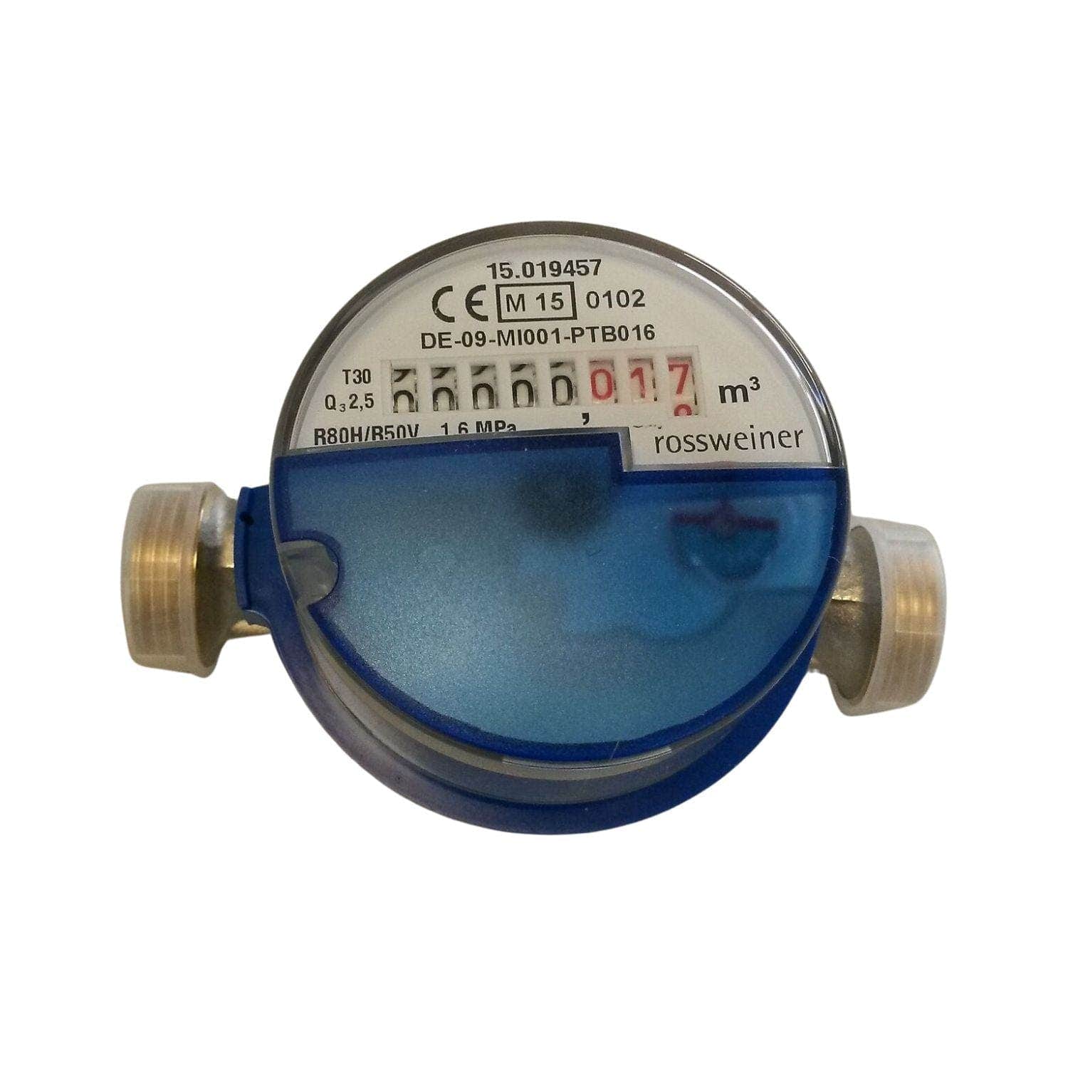 Altech Vannmpler 2,5-4,0 m3 1/2"-3/4" for kaldtvann 1/2" Altech Tilbehør ventiler DAL-4020227