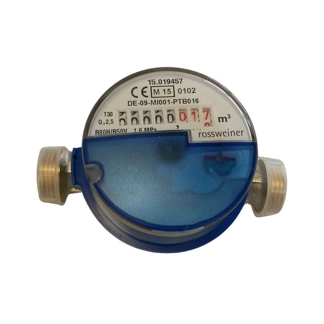 Altech Vannmpler 2,5-4,0 m3 1/2"-3/4" for kaldtvann 1/2" Altech Tilbehør ventiler DAL-4020227