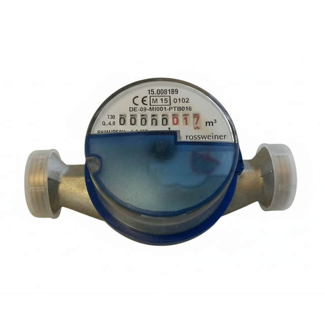 Altech Vannmpler 2,5-4,0 m3 1/2"-3/4" for kaldtvann 3/4" Altech Tilbehør ventiler DAL-4020229
