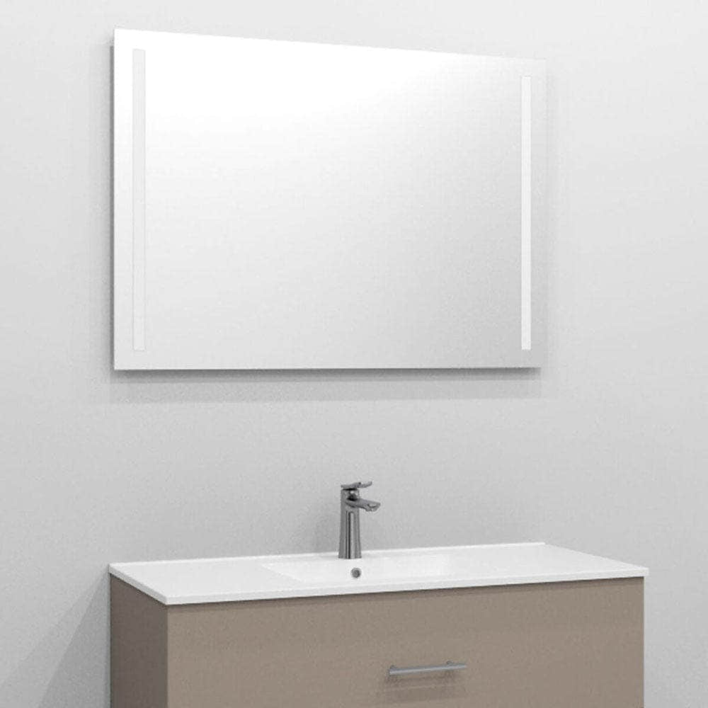 Alterna Atina Speil med integrert lys B60-100xD4xH70cm Alterna Baderomsspeil