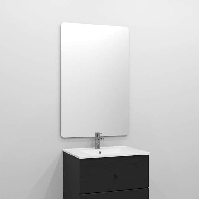 Alterna AVONA firkantet speil (vendbart) 100cm Alterna Baderomsspeil DAL-7080142