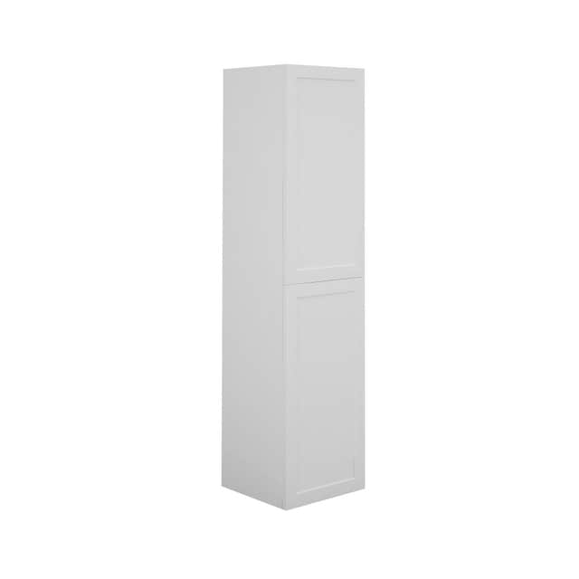 Alterna CLASSICA Høyskap med 2 dører Hvit matt / 40cm Alterna Høyskap bad DAL-1482372