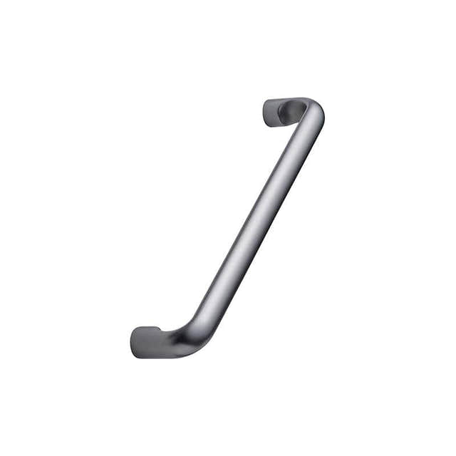 Alterna Håndtak 5525 Carve C/C 160mm Børstet sort nikkel (91) Alterna Knotter og håndtak GRO-7041631