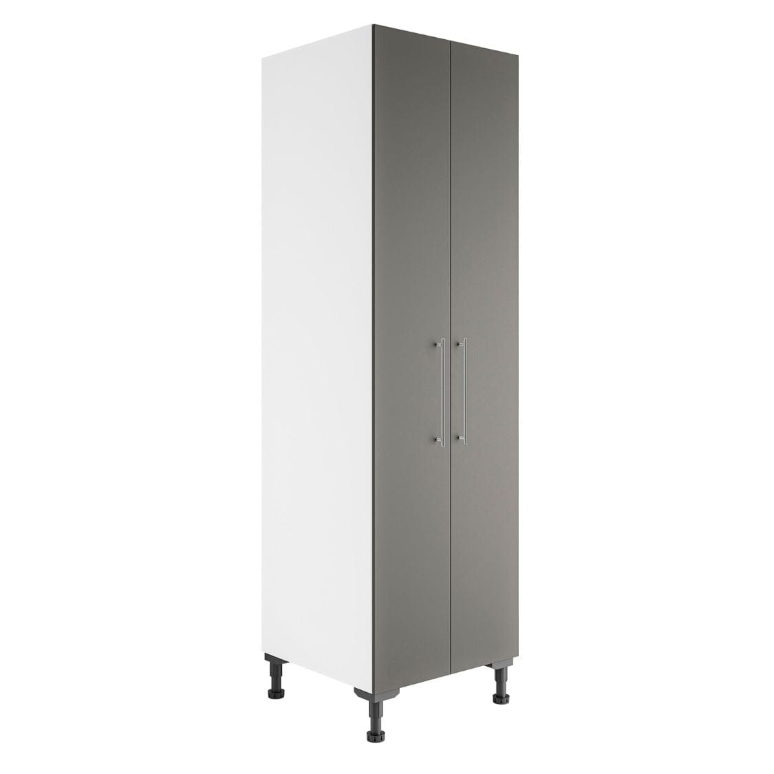 Alterna Høyskap 60 cm m/2 dører Grå matt Alterna Høyskap vaskerom GRO-7011885