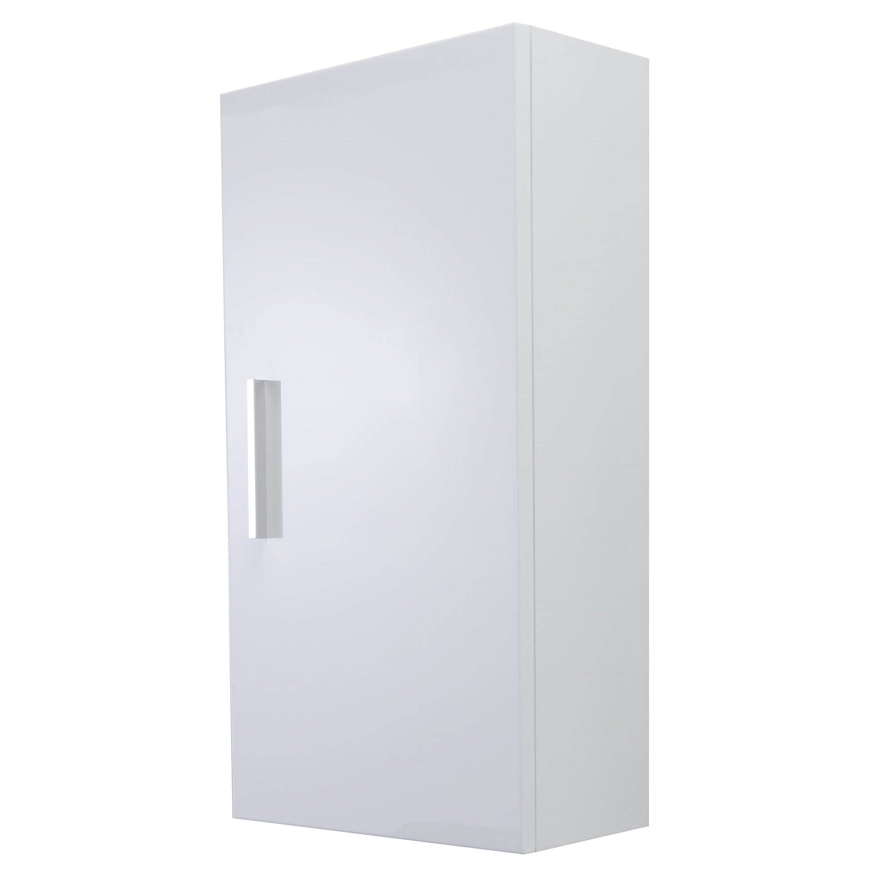 Alterna Malin Smal Overskap 30cm Hvit høyglans Alterna Sideskap bad GRO-7011594