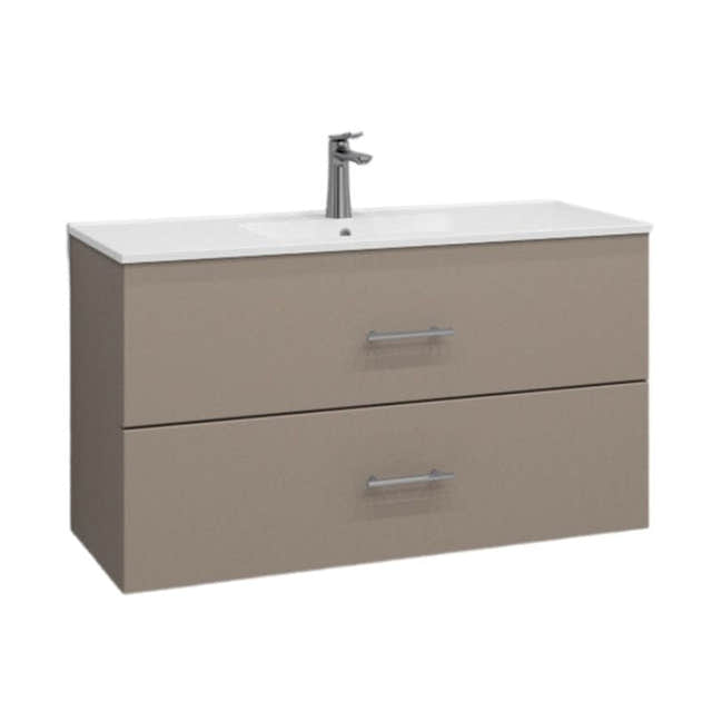 Alterna Malin Smal Servantskap B60-100xD38,5xH55cm Sand matt / 100cm Alterna Servantskap DAL-7011728