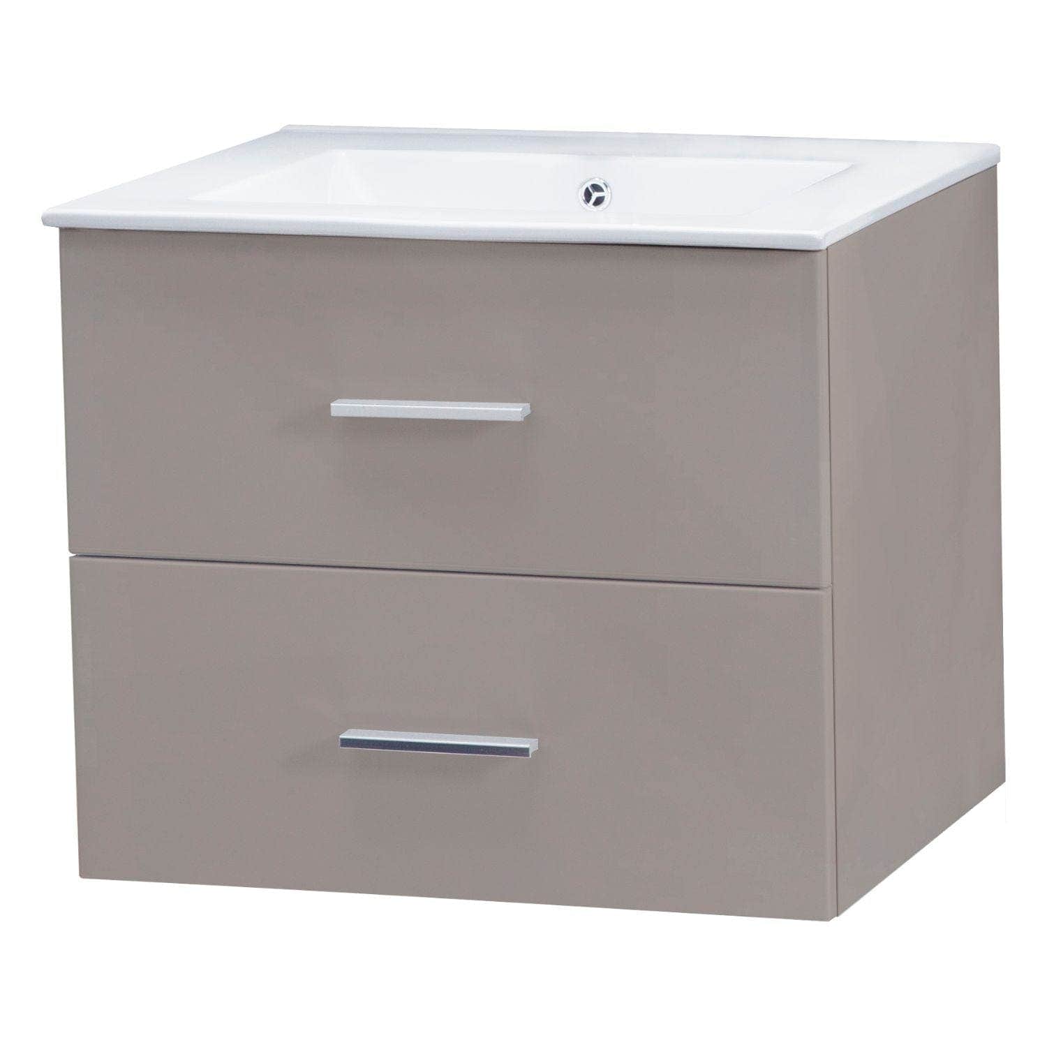 Alterna Malin Underskap m/2skuffer B60-120xD45xH55cm Sand matt / 60cm Alterna Servantskap GRO-7011673