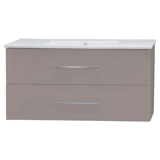 Alterna Malin Underskap m/2skuffer B60-120xD45xH55cm Sand matt / 90cm Alterna Servantskap GRO-7011679