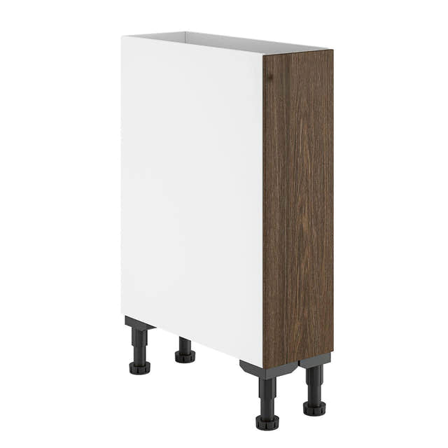 Alterna NEA Vaskerom: Benkeskap med uttrekk B20-60xD60xH72cm Valnøtt / 20cm Alterna Benkeskap vaskerom DAL-7012696