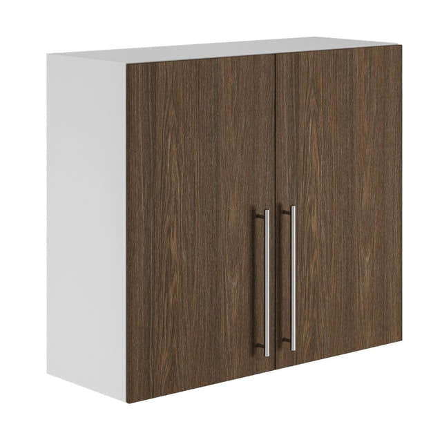 Alterna NEA Vaskerom: Overskap med 2 dør B60-80xD30xH72cm Valnøtt / 60cm Alterna Veggskap vaskerom DAL-7012707