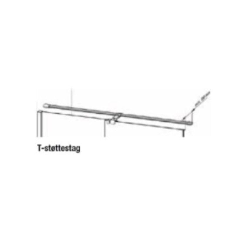 Alterna T-støttestag f/Fastfelt Alterna Dusjtilbehør