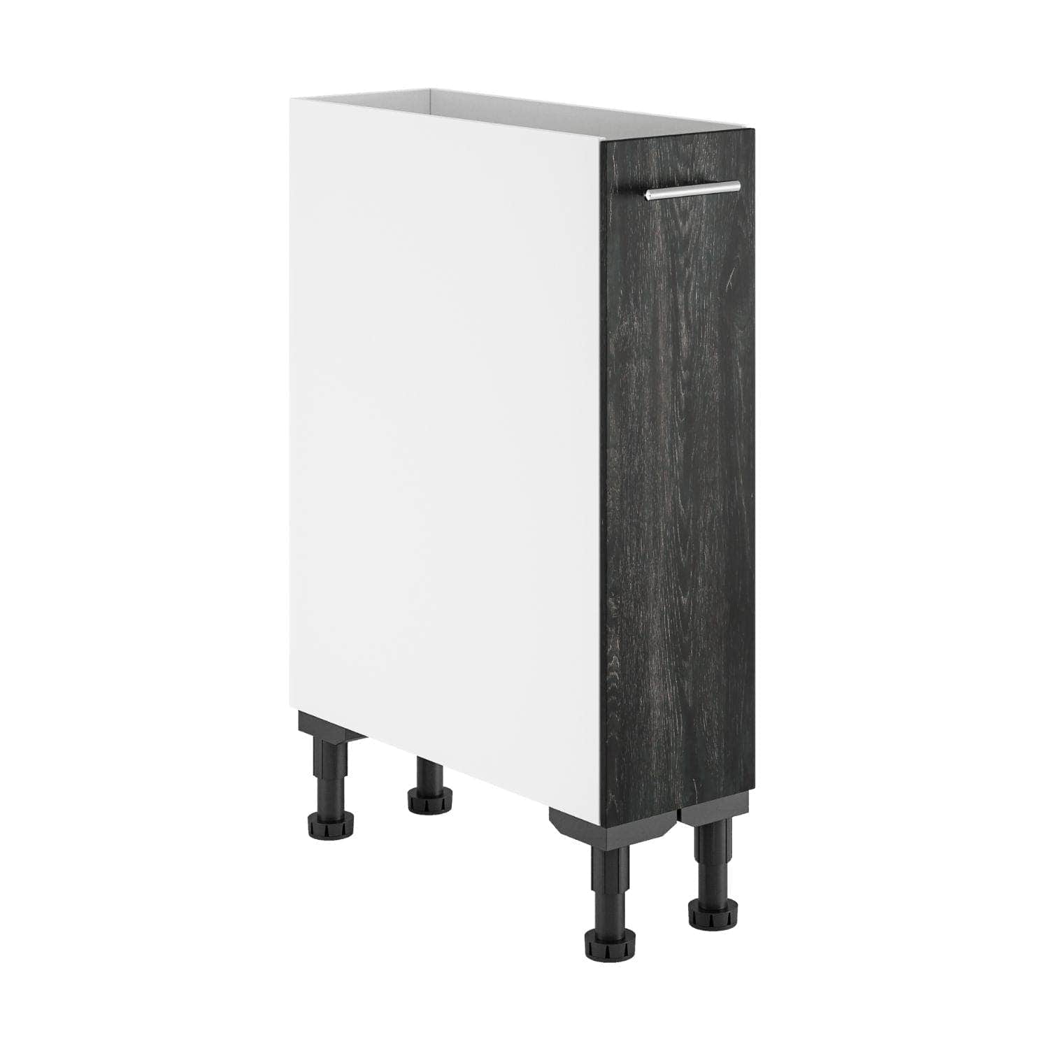 Alterna vaskerom: Benkeskap B20-60xD60xH72cm m/uttrekk Mørk eik / 20cm Alterna Benkeskap vaskerom GRO-7012617