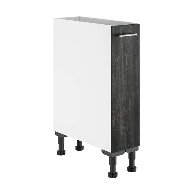 Alterna vaskerom: Benkeskap B20-60xD60xH72cm m/uttrekk Mørk eik / 20cm Alterna Benkeskap vaskerom GRO-7012617