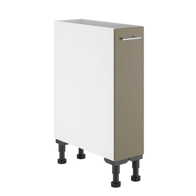 Alterna vaskerom: Benkeskap B20-60xD60xH72cm m/uttrekk Sand matt / 20cm Alterna Benkeskap vaskerom GRO-7011831